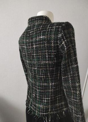 Твидовый жакет женский пиджак8 фото