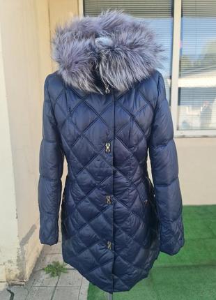 Женская курточка пальто пуховик демисезонная осенняя зимняя с капюшоном5 фото