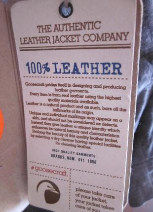 Кожаные классные шорты goosecraf размер m.цвет серый. 100% кожа goosecraft4 фото