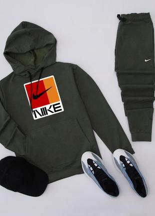 ❄️ зимовий, утеплений спортивний костюм nike