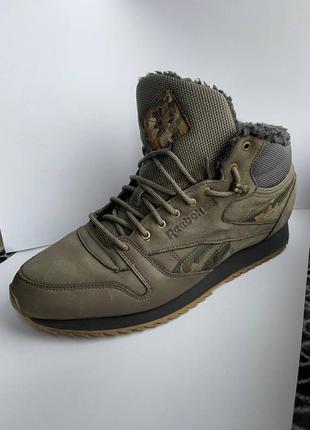 Кроссовки reebok cl lthr mid ripple mu dv5110