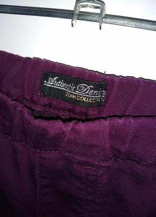 Брюки стрейчевые, джинсы authentic denim4 фото