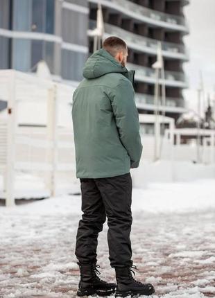 Стильная зимняя мужская куртка, 48-56 размеров. 1512231122 фото