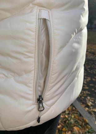 The north face nse 2000 puffer jacket in white7 фото