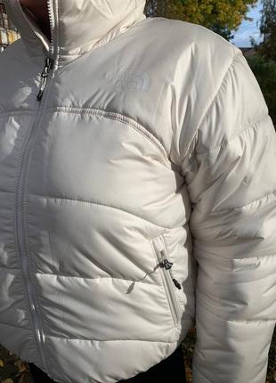 The north face nse 2000 puffer jacket in white