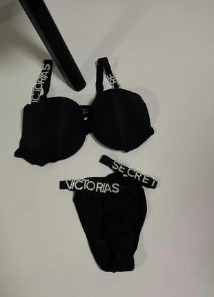 Комплект белья известного бренда victoria’s secret 🔥❤️4 фото