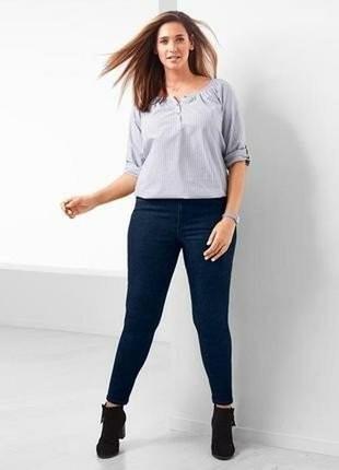 Батал. крутые узкие джинсы, формирующие фигуру, тсм чибо. 54 евро8 фото
