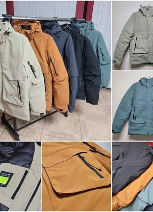 Стильная зимняя мужская куртка, 48-56 размеров. 1512231129 фото
