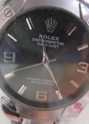 Годинник наручний чоловічий "rolex" кварц. на ходу. азія No2