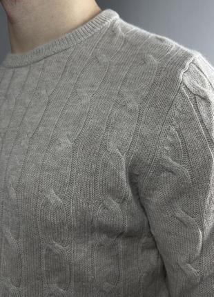 Оригинальный свитер Tommy hilfiger crew neck cable knit jumper4 фото