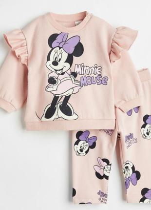 Теплый костюмчик с minnie минные h&amp;m1 фото