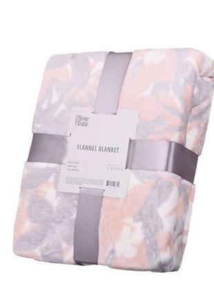 Плед ardesto flannel, розмір 160х200см, 100% поліестер, колір флора
