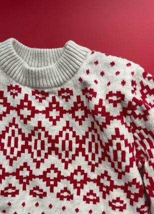 Різдвяний светр новорічний одяг дитячий5 фото