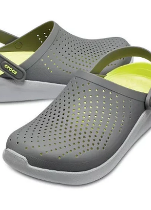 Мужские кроксы сабо crocs literide clog