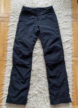 Теплі чорні прями штани брюки джинси утеплені флісом nike acg. оригінал