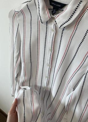 Красивая блуза из натуральной ткани от new look🌿4 фото