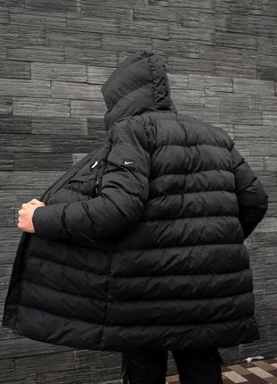 Удлиненный пуховик nike3 фото