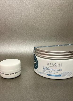 Atache green tea mask 15мл маска зелений чай