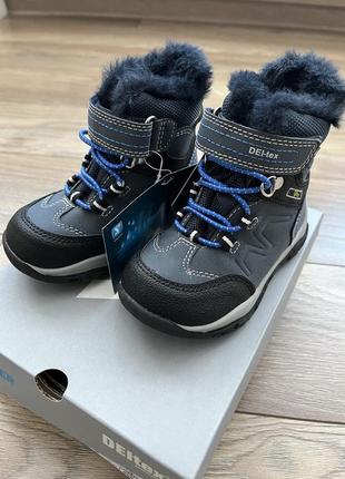Детские зимние сапоги, детская обувь, термоботинки на мембране