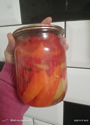 Домашняя консервация перец в масле
