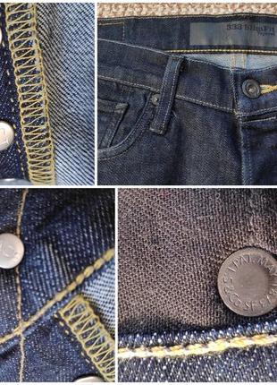 Levi's 333 джинсы с принтом на подвороте оригинал (w34 l32)8 фото