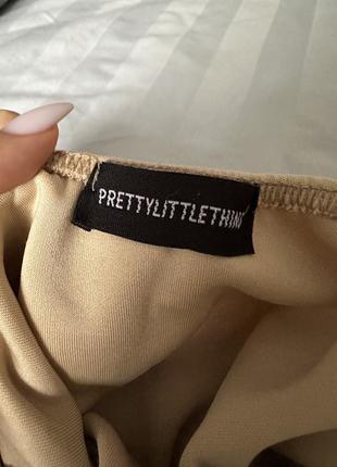 Prettylittlething плаття тілесне6 фото