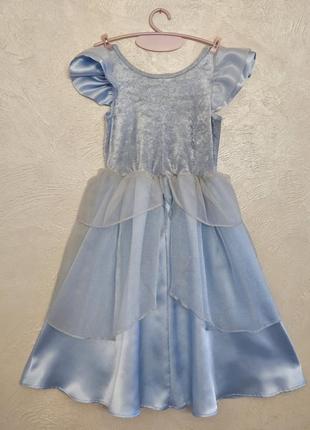 Праздничное платье принцессы &lt;unk&gt; попляшка &lt;unk&gt; зошка &lt;unk&gt; 116 &lt;unk&gt; + подарок5 фото
