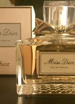 Christian dior miss dior eau de parfum💥original 4 мл розпив аромату затест6 фото