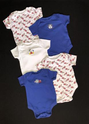 Комплект из 5 бодиков серии mickey mouse