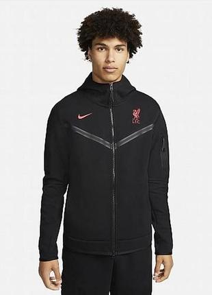 Nike sportswear liverpool fc tech fleece hoodie