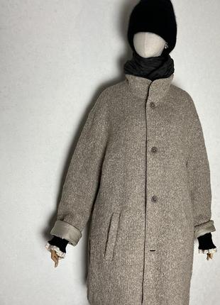 Шерсть,альпака, двухсторонняя куртка,кофта,балта, большой размер,basler,2 фото