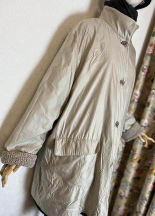 Шерсть,альпака, двухсторонняя куртка,кофта,балта, большой размер,basler,5 фото