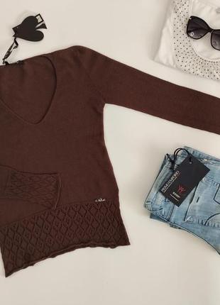 Женская изысканная легкая кофточка пуловер pike, итальялия, р.s/m9 фото