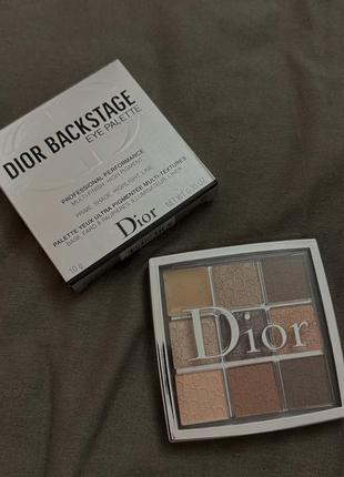 Tihi dior backstage eye palette 001 warm neutrals