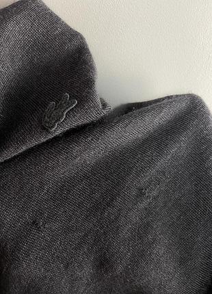Оригинальный шерстяной свитер lacoste 9