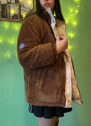 Куртка еврозима, двухсторонняя, тедди6 фото