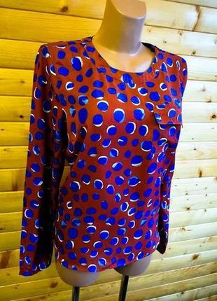 18.чарівна блуза в  принт відомого американського бренду tommy hilfiger2 фото