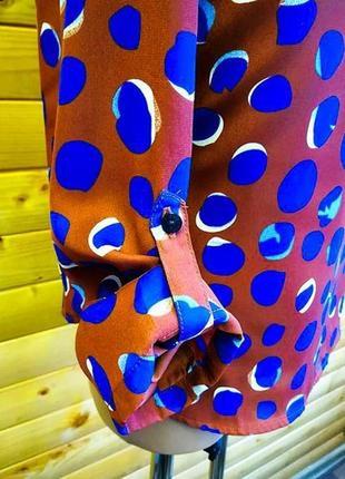 18.чарівна блуза в  принт відомого американського бренду tommy hilfiger4 фото