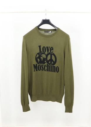 Чоловічий светр love moschino