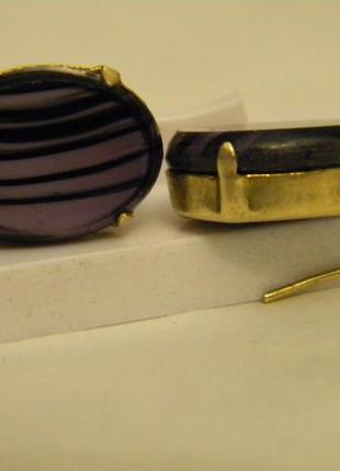 Красивые старинные серьги бижутерия № 17054 фото