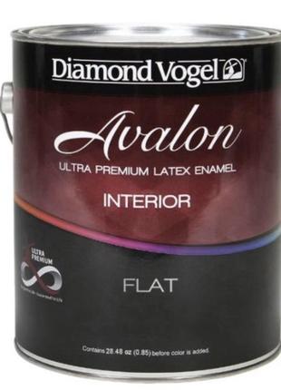 Інтирьерна фарба diamond vogel avalon  ultra premium latex 3.78 л