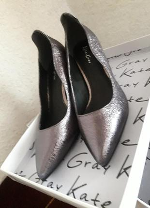 Кожанные фирменные туфли  kate gray 37рр2 фото