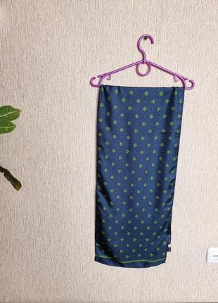 Легкий шарф из натурального шелка boku, шов роуль стан нового 34,5×148,5