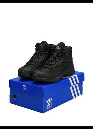 Adidas terrrex swift r gore tex fur all black