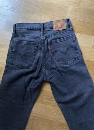 Серые джинсы штаны xs xxs 24 levi’s levis zara8 фото