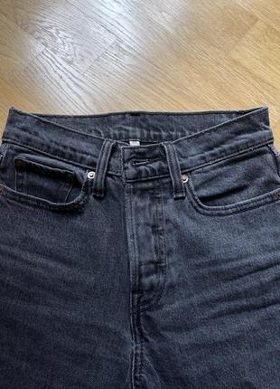 Серые джинсы штаны xs xxs 24 levi’s levis zara5 фото