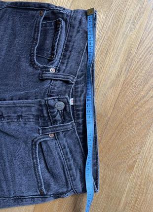 Серые джинсы штаны xs xxs 24 levi’s levis zara6 фото