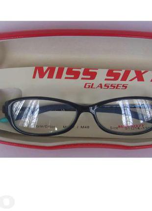 Нові окуляри miss sixty італія брендові оправа синього синій2 фото