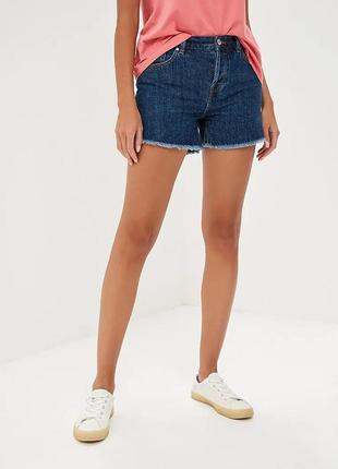 Джинсовые шорты с бахромой mango - 36, 38