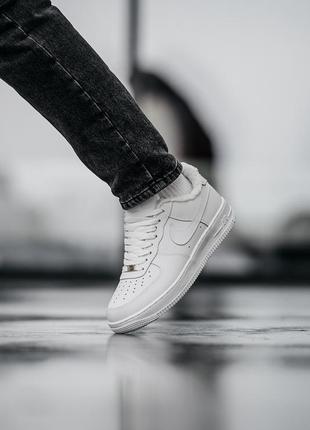 Зимние nike air force 1 мех